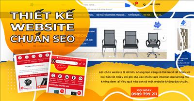 Dịch vụ thiết kế website, nâng cấp web chuẩn SEO chuyên nghiệp